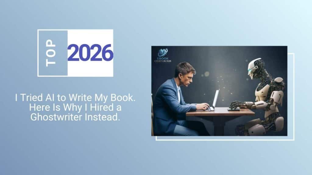 I Tried AI to Write My Book. Here Is Why I Hired a Ghostwriter Instead.